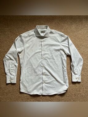 Perry Ellis men’s performance dress shirt size L